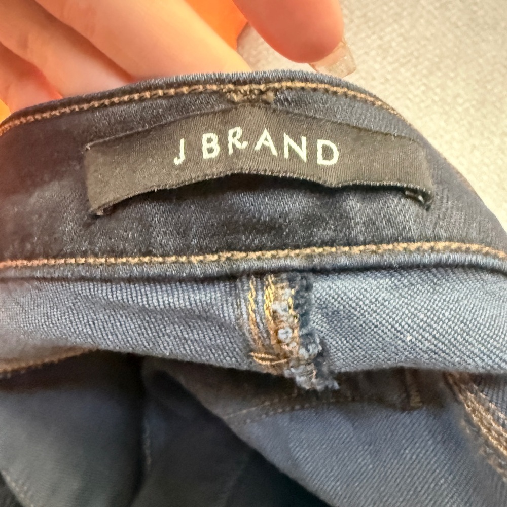 J Brand Maria Flare Embrace Jeans Dark Wash High Rise Denim Size 27 EUC - Picture 5 of 5
